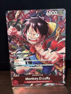 Monkey D Luffy CS 2024 Celebration Pack ST01-012 SR One Piece Promo Card English - Image 1