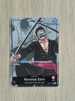 Roronoa Zoro OP01-001 Alternate Art (Premium Card Collection 25th Edition) NM - Image 1