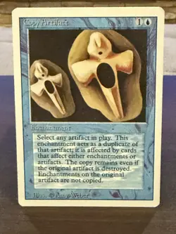 Copy Artifact Revised Mtg: Magic the Gathering LP Never Played - Image 1