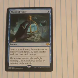 Mystical Tutor Dominaria Remastered Regular Rare Instant Blue Wizards English - Image 1