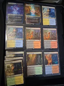 11 Shock Lands From Lorwyn Eclipsed. 2 Borderless Hallowed Fountain 2... - Image 2