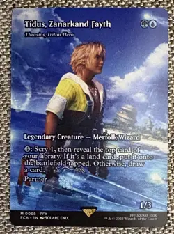 Magic the Gathering MTG Final Fantasy Art thru the Ages Tidus Zanarkand Fayth 58 - Image 1