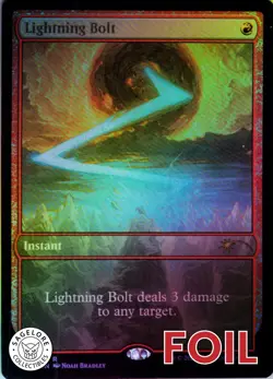 MTG Lightning Bolt (83) | NM Foil | Secret Lair Mountain, Go {SLD} - Image 1
