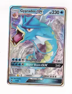 Pokemon Sun & Moon Hidden Fates #16/68 Gyarados GX - Image 1