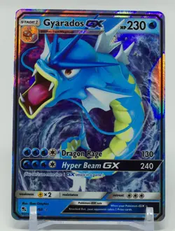 Pokemon Sun & Moon Hidden Fates #16/68 Gyarados GX - Image 5