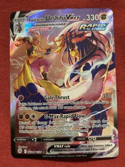 Rapid Strike Urshifu VMAX - TG21/TG30 - Pokemon Brilliant Stars Ultra Rare NM - Image 1