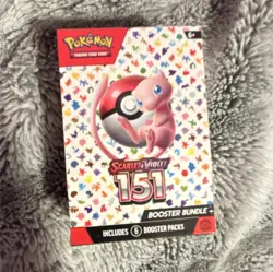 Pokemon Scarlet & Violet 151 Booster Bundle Box Mew 2023 English TCG Sealed - Image 1