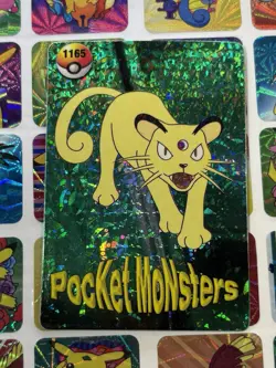 Pokemon Holo Vintage Pocket Monsters Vending Prism Sticker Nintendo collections - Image 2