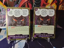 One Piece 2x I Do Not Forgive Those Who Laugh at My Family!!! (OP10-078) NM - Image 2