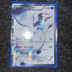 Pokemon TCG Reshiram Black & White Full Art Ultra Rare Holo Card 113/114 - Image 2