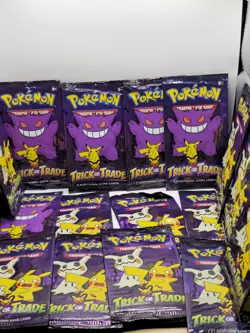 18 Pack Pokemon TCG Trick or Trade Booster Packs Halloween Card Lot Bundle 820650852572 - Image 3