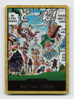 DON!! Card (Egghead) (Gold) DON!! The Azure Sea's Seven NMFoil - Image 1