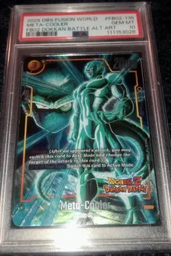 Meta-Cooler FB02-135 Alt Art New Adventure Dragon Ball Dokkan Battle Card - Image 1