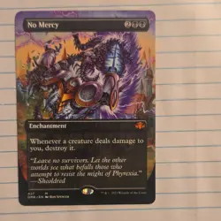 No Mercy Dominaria Remastered Foil Black Mythic Enchantment Wizards English - Image 1