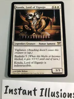 LP Konda, Lord of Eiganjo - Champions of Kamigawa Mtg Tcg - Image 2