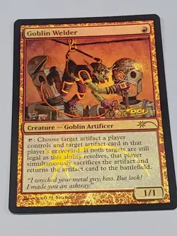 MTG Goblin Welder - Foil - Judge Promos - Image 1