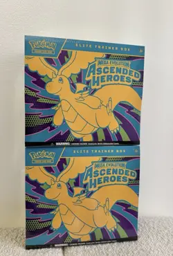 2x Pokemon TCG Ascended Heroes ETB Elite Trainer Box NEW SEALED 💫🔥🚚 - Image 1