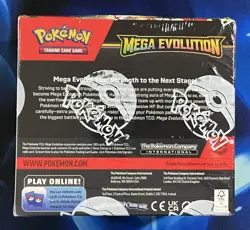 Pokemon 2025 Mega Evolution Base Booster Box Enhanced W Promo TCG Sealed Nm Mint - Image 3