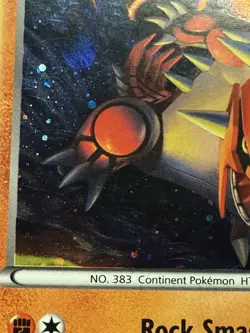 Pokemon Groudon XY52 Black Star Promo Holo XY Promos LP Pokemon Card Nintendo - Image 4