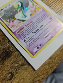 Gardevoir 7132 Halo BLEED Pokemon TCG Rare Secret Wonders Lightly Played Swirls! - Image 3