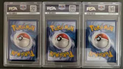 Crown Zenith Pokemon Graded PSA 9 Lot of 3 - Entei, Raikou, Mew Galarian Gallery - Image 2