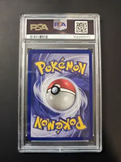 Pokemon 2000 Black Star Mew Promo-Pokemon League #8 PSA 8 - Image 2
