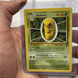 Pokemon TCG Kakuna Base Set 2 47/130 Regular - NM/MT Pokemon Uncommon Nintendo - Image 1