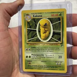 Pokemon TCG Kakuna Base Set 2 47/130 Regular - NM/MT Pokemon Uncommon Nintendo - Image 2