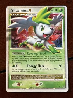 Pokemon Diamond & Pearl Shaymin Lv X DP39 Promo Holo MP - Image 1