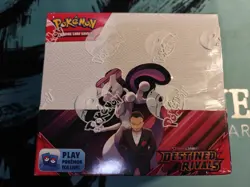 Pokemon TCG Destined Rivals Booster Box SV10 Brand New Factory Sealed - Image 1