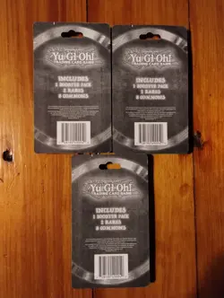 3x Legend of Blue Eyes White Dragon Booster Pack Blister Yu-Gi-Oh! +2 Rares! LOT 728192490040 - Image 2