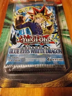 3x Legend of Blue Eyes White Dragon Booster Pack Blister Yu-Gi-Oh! +2 Rares! LOT 728192490040 - Image 3