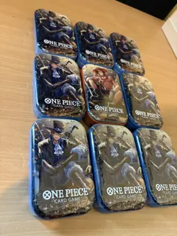 (LOT OF 9) One Piece Card Game 2-Pack Mini Tin Set Vol 2 OP13 - Image 3