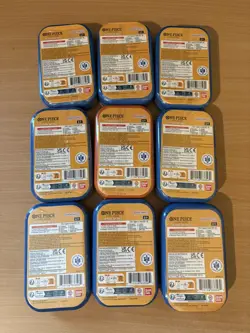 (LOT OF 9) One Piece Card Game 2-Pack Mini Tin Set Vol 2 OP13 - Image 4