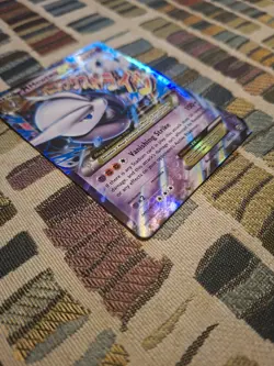 Pokemon TCG XY: Breakthrough M Mewtwo EX Ultra Rare Holo Card 63/162 NM Clean! - Image 2