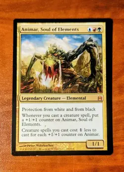 1x Animar, Soul of Elements (2011) Commander - Mythic Rare MTG Card - Image 1