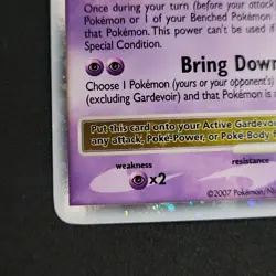 Pokemon Gardevoir Lv.X 131/132 Secret Wonders Ultra Rare Holo 2007 TCG Card - Image 5