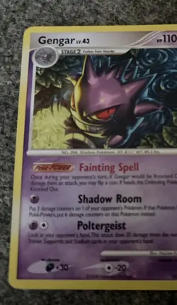 Pokemon Gengar Stormfront 18/100 2008 Non-Holo Card Mint Condition - Image 3