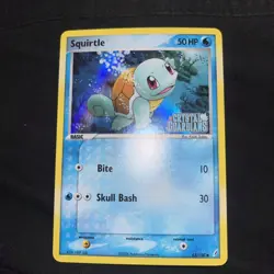 Squirtle 63/100 Reverse Holo Crystal Guardians Pokemon Card 2006 STAMPED - NM!!! - Image 1