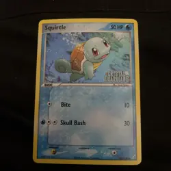 Squirtle 63/100 Reverse Holo Crystal Guardians Pokemon Card 2006 STAMPED - NM!!! - Image 2