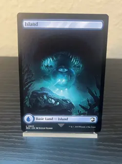 MTG - Island - Double Sided - Jurassic World Universes Beyond - FREE SHIPPING - Image 2