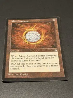 Mox Diamond Stronghold Magic MTG Rare Regular LP - Image 4