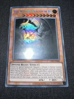 The Winged Dragon of Ra (Ghost Rare) LED7-EN000 Unlimited NM - Image 1