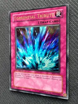 Yugioh Torrential Tribute 1st Edition Ultra Rare LON-025 NM - Image 3