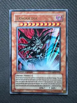 Yugioh Tragoedia Limited Edition Ultra Rare JUMP-EN033 NM - Image 1