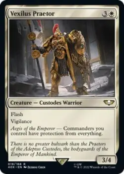 Vexilus Praetor (Surge Foil) -Foil Near Mint MTG Universes Beyond: Warhammer 40K - Image 1