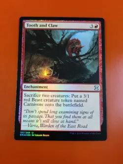 1x Tooth and Claw | FOIL | Eternal Masters | MTG Magic Cards - Image 1