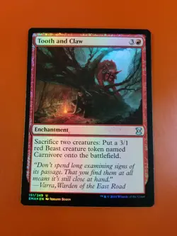 1x Tooth and Claw | FOIL | Eternal Masters | MTG Magic Cards - Image 5