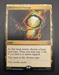 Multiversal Passage 0180 Spider-Man MTG Regular Near Mint - Image 1