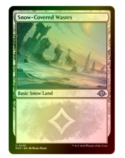 Snow-Covered Wastes - Foil Modern Horizons 3 MTG - Image 1